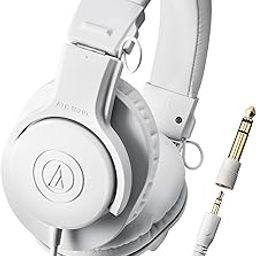 Audio-Technica ATH-M20x Headphones, White-picture-27