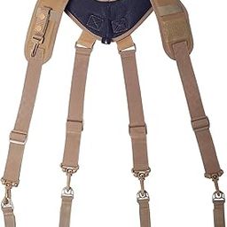 Suspenders Loop Attachment Portable Tool Belt for Hiking Adults khaki | Clothing Shoes & Accessories | Mens Accessories | Suspenders Braces-image-52