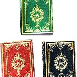 CALANDIS™ Set of 3 Handmade 1/6 1/12 Mini Dollhouse Book BJD DIY Decor Children Toys Style 2 | Modern | Clothes & Accessories | Dolls-image-57