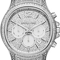 Stainless Steel Analog Silver Dial Women's Watch-Mk7483Le, Band Color-Silver-picture-37