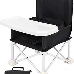 BNF Travel Booster Seat with Tray for Baby Feeding Chair for Girls Boys Children Black | Baby | Feeding | High Chairs-image-35