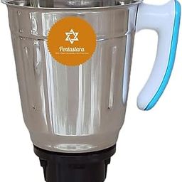 PENTASTARA® -Big jar Compatible with Preethi "Titanium, Steele Supreme, MEGA Magic, Platinum, Silver, ECO Plus, Daisy, Blue-Leaf Gold, CHEFPRO, ECO Chef, Trio(1800ml Capacity)-image-90