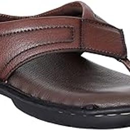 ITALIA Men's Everyday Comfort Brown Sandals-image-15