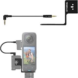 CYNOVA X4 Mic Mini Mount, Aluminum Cold Shoe Mount Bracket, Black, 7.3 x 4.9 x 2.1 cm, 18g-image-33