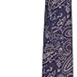 Men Navy Embroidered Casual Tie-image-37