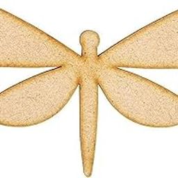 Sticker Hub Dragon Fly Wooden Laser Cut for Decoration DIY Products_WCO363-11