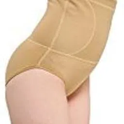 dermawear Women's Blended Tummy Shaper Panty Shapewear (Beige, XL)-picture-26