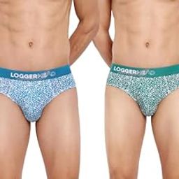 Men's Regular Fit Printed Mens Briefs Pack of 1| Combed Cotton- Anti-Bacterial and Concealed Waistband|Black-image-10
