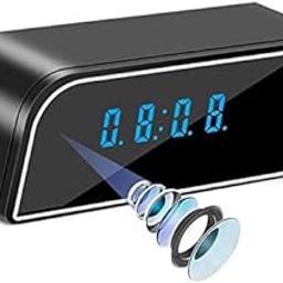 Mini Spy Camera with Audio and Video Live Feed WiFi Hidden Camera Table Clock Night Vision Motion Detection Wireless Indoor Security Camera for Home Surveillance-18