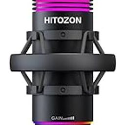 HITOZON Gaming USB Microphone,USB Condenser Microphone with RGB,Mute,Gain,Monitoring,Plug&Play USB mic for Gaming,Podcasts Videos,Streaming,Recording Support PS4/5/PC-picture-13