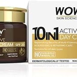 WOW Skin Science Cream 10 in 1 Age Miracle Face Cream- Day Cream With SPF 20- No Parabens & Mineral Oil - 50mL-image-33