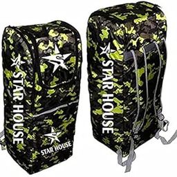 STAR HOUSE Cricket Kit Bag Heavy Padded Foam Inside (Yellow Army)-image-90
