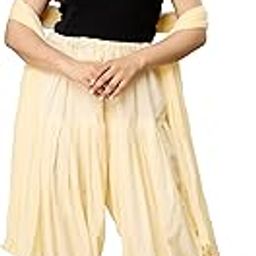 Woman's Plain Cotton Patiala Salwar with Dupatta || Patiala || Patiala with Dupatta || Cotton Patiala || Patiala Pant || Free Size-picture-17