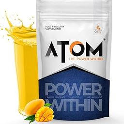 AS-IT-IS Nutrition ATOM Pea Protein, 29g Protein, Peak Muscle Gains & Fast Recovery, Easy Digest, Vegan Smooth & Delicious, 1Kg (1, Mango Fusion)-23