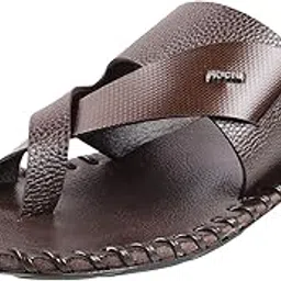 mochi Men Leather Men Chappals (16-9779)-picture-8