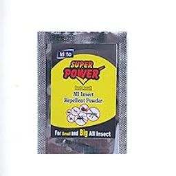KITTO Super Power All Insect Repellent Organic Spray Powder, For Cockroach, Ant, Bed Bug, Fly & Spider (Pack of 3) Make Solution of 6 litres of water.-picture-28