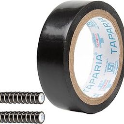 TAPARIA PVC Insulation Tape IT17B - Premium Electrical Tape - Black, 17mm x 6m, Weather Proof, Moisture & Fire Resistant, Excellent Elasticity, Durable, Good Grip and Strong Adhesion (Pack of 20)-10