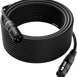 IMAGINEA 20 Meter XLR Microphone Cable | Male to Female Shielded Balanced Audio Cord with Gold Plated Pins for Studio Recording Live Sound Stage Mixer | Mic Interface Speaker PA System-image-17