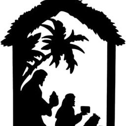 SAZ DEKOR Christmas Nativity Silhouette Stake Multipurpose Sturdy Courtyard Sign Style A-image-74