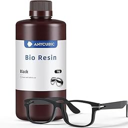3IDEA ANYCUBIC Bio Resin, Odorless Standard Photopolymer Resin,Fast UV-Curing ABS Like Resin for 8K/10K/14K LCD 3D Printing (Black, 1kg)-5