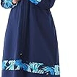 Islamic Long Sleeve Swimsuits for Women Modest Muslim 4 PCS | Full Cover Rash Guard Burkini | Arabic Swimwear-image-40