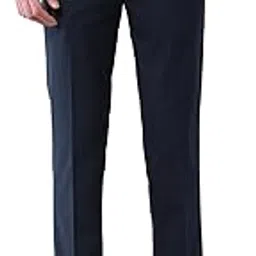 arrow New York Men's Mid Rise Slim Fit Autoflex Trousers-picture-44