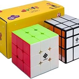 Cubelelo Drift 3x3 Stickerless & Mirror Cube (Silver) Gift Box Combo Set | Ideal Gift for Puzzle Lovers | Toys for Kids 6-10 Year Old and Adults | 3x3x3 High Speed 3 3 & Shape Shifter-image-25
