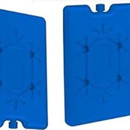 SONIQE Reusable Ice Packs for Coolers Long Lasting Freezer Packs Space Saving Ice Blocks for Lunch Bags/Boxes, Cooler Backpack, Camping, Beach, Picnics, Fishing and More(Set of 2) Multicolor-picture-26