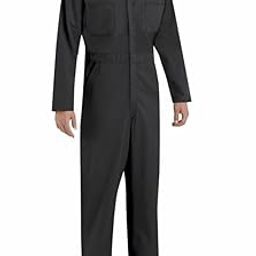 MixStuff Men's Black Full Sleeve Large Coverall (Boiler Suit and Dungaree)-image-85