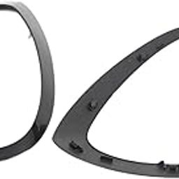 VELURA 2 Pieces Headlight Bezel 51137388117 Replacement Left and Right for BMW|1 Set Repair Screw for Oil Pan|Headlights| Parts & Accessories-image-20