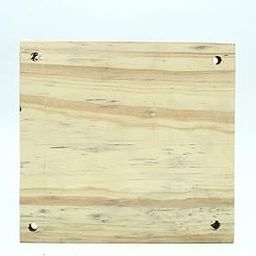 ACN Kohinoor | Pinewood Plank for Macrame Products | Square Wooden Plank for Crafting | Solid and Natural Wooden Plank | DIY | Pack of 4Pcs, 6 x 6 Inches-17