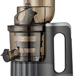 Rico Cold Press Juicer with Ice Cream Maker | All-in-1 Slow Juicer for Fruits, Vegetables, Nut Milk | 10% More Juice, Less Waste | Easy to Clean | Low Noise | Anti-Drip | 5-Year Warranty (Steel Gray)-image-5