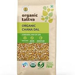 Organic Tattva, Organic Chana (Bengalgram) Dal 1 Kg | Unpolished and Gluten Free Dal-image-0