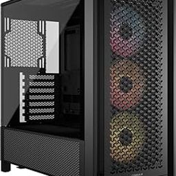 CORSAIR FRAME 4000D RS ARGB Modular High Airflow Mid-Tower PC Case, Black – 3x CORSAIR RS ARGB Fans– Fully Customizable Design– Fits Multiple 360mm Radiators – Reverse Connector Motherboard Compatible-27