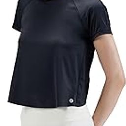 Overlap Tee for Women | Split Back Mesh Design, Moisture-Wicking, 4-Way Stretch, Anti-Odour, Quick Dry | Activewear T-Shirt-image-51