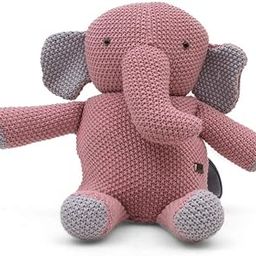 Pluchi Cotton Knitted Berry The Elephant Kids Carrier Toddler Backpack In Blossom Color (32Cm X 18Cm, Multicolor)-picture-18