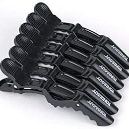 Professional Hair Styling Clip Sectioning Crocodile Hair Clip Plastic Hairdressing Clips Hair Grip Clip Cutting Clamps Styling Sectioning (Black)-image-41