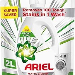 Ariel Liquid Detergent Front Load - 2L | Removes 7 day dried-in Stains in 1 wash inside Washing Machine | Now at Price of Powders | Amazing Fragrance | Protects Colours | Dissolves Faster-21