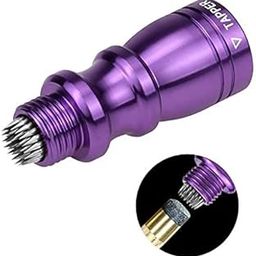 Laxmi Ganesh Billiard Snooker Pool cue tip Tool Accessories Scuff (Purple)-image-53