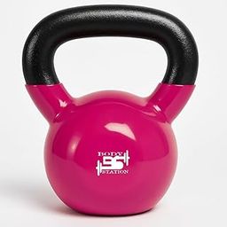 Bodystation Neoprene/Vinyl Coated Cast Iron Kettlebell Weight – 2kg to 20kg | Home Gym Strength Training Equipment for Men & Women | Non-Slip Handle, Floor-Protective Finish – Ideal for CrossFit, Cardio, and Core Workouts-image-74
