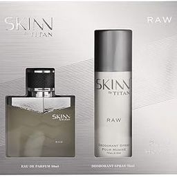 Skinn By Titan Liquid Men Raw Coffret Citrus, Fresh, Wood, Lemon, Floral Perfume And Deodorant, 125 Ml-12