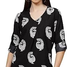 Women's Printed Multicolor Top|Trendy Top|Stylish Top|Top for Women|Women's Top|AK/MA401-image-32