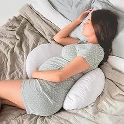 Ultra Soft Maternity Pillow – Memory Foam & Cotton with Washable Cover | Pregnancy Support Cushion | Pack of 1-image-41