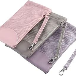 Hanging Sunglasses Bag Automatic Closed Small Portable Eyeglasses Holder Elegant Waterproof PU Leather Glasses Bag, Color, One Size-image-67