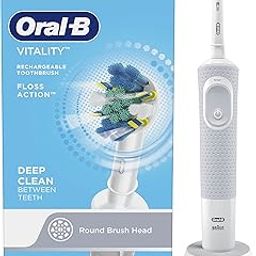 Oral-B Vitality FlossAction Rechargeable Battery Electric Toothbrush with Brush Head and Automatic Timer, Powered by Braun-35