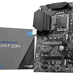 MSI PRO Z690-P DDR4 Motherboard ATX - Supports Intel Core 12th Gen Processors, LGA 1700 - Memory Boost (DDR4-5000MHz/OC), 1x PCIe 5.0 x16, 2 x M.2 Gen4 x4, 4K/30Hz HDMI, 2.5G LAN, Black-26