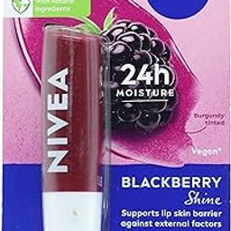 Nivea BlackBerry Shine Lip Balm, 4g Blister Pack-17