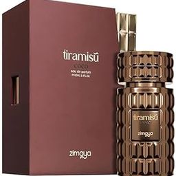 Zimaya Tiramisu Coco Eau de Parfum, Luxury Brown Glass Bottle with Gift Box, 100ml, Men's Fragrance-image-1