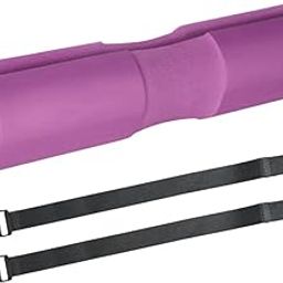 CALANDIS™ Barbell Pad Squat Pad Anti Skid Glute Bridge Pad for Hip Thrusts Gym Workout Violet | Barbells & Attachments | Strength Training | Fitness Running & Yoga-image-99