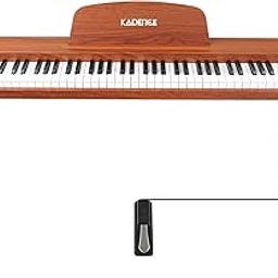 Kadence S193 88-Key Progressive touching-sensitivity Digital Piano with MIDI and Bluetooth - For Kids (Brown)-picture-14